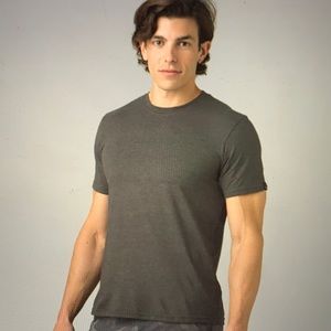 NWOT PrAna Crew T-Shirt - medium charcoal heather